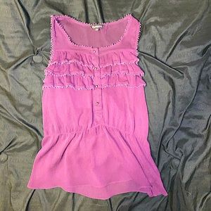 Women’s Express Top Color: Purple Size: Medium